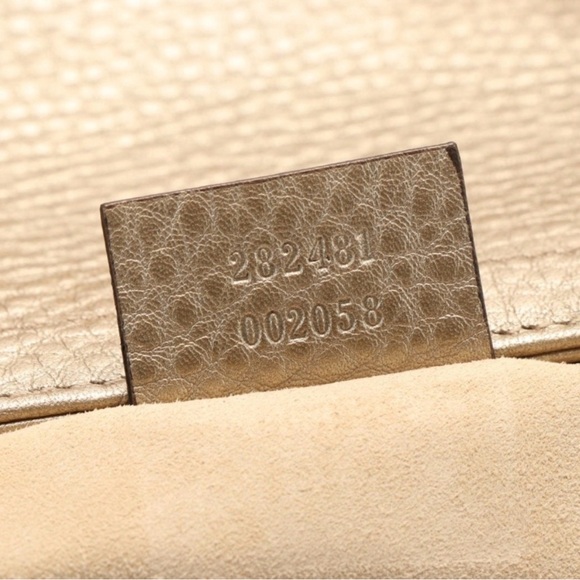 ❣️Gucci "1973" Top Handle bag in leather - Picture 4 of 10